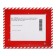 New Year. Chocolate dragee "Mail from Santa Claus", strawberries in chocolate, 100 g