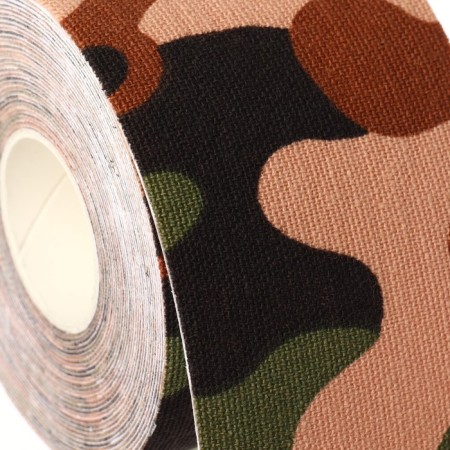 Kinesio - teip, 5 cm × 5 m, camouflage color-9