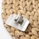 Protective plate for fingers when cutting a shade, stainless steel