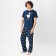 New Year. Pajama men's kaftan "New Year's game", size 48