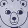 Terry Ethel Trick "Bear", 70x130 cm, 100% cotton, 420g/m2