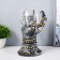 Plasma ball "Hand" gray 14x14x22 cm Risalux