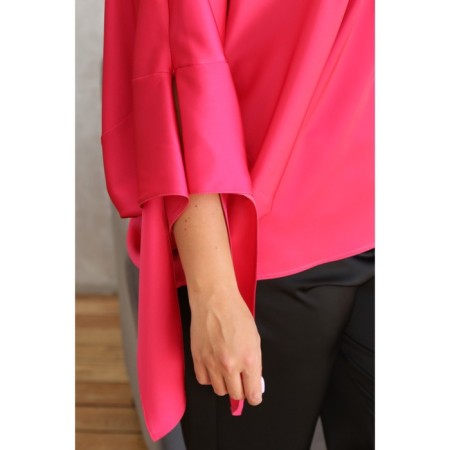 Female suit, size 48, fuchsia color-6