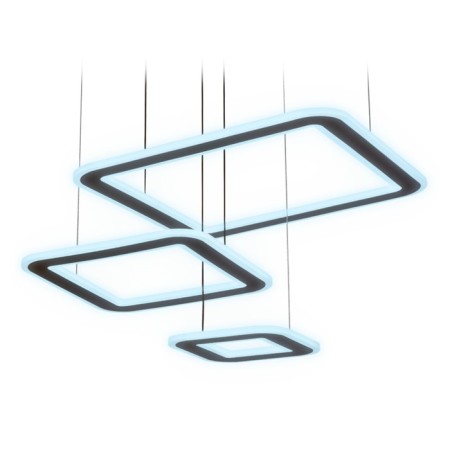 LED LED suspension with the remote control Ambrella Light, Original, FA433, 3HLED, 192 W, 14400LUM, 3000-6400K, Coffee Color-3