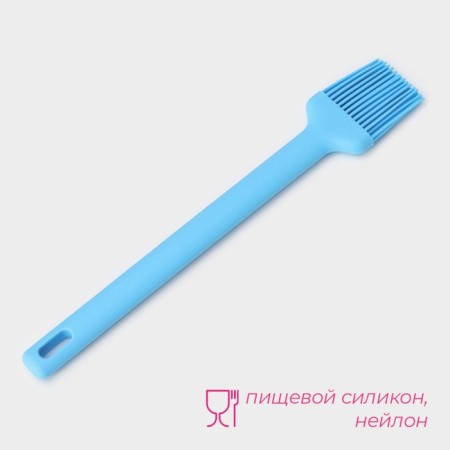 Brush of the Lux "luxury", 27 × 4.6 × 1 cm, blue color-1