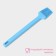 Brush of the Lux "luxury", 27 × 4.6 × 1 cm, blue color