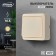 Luazon Lighting "League" switch, 10 A, 1 key, invoice, beige