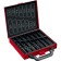 Set of drill on metal bison, p4m2, cylindrical shank, 1-10 mm, 99 pcs, class B, case