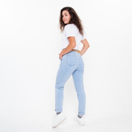 Women's jeans, blue color, size 26 (42)-2