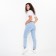 Women's jeans, blue color, size 26 (42)