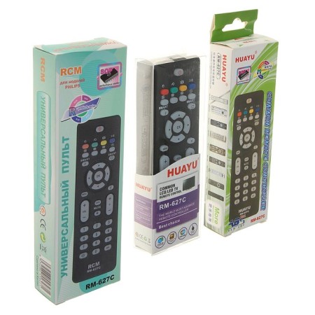Remote control Huayu RM-627C, for TV Philips, universal, black-3
