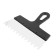 Rolling spatula, 250 mm, tooth 10 mm, stainless steel