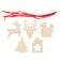 Set for creativity "Wood painting" 5 pcs., With a ribbon