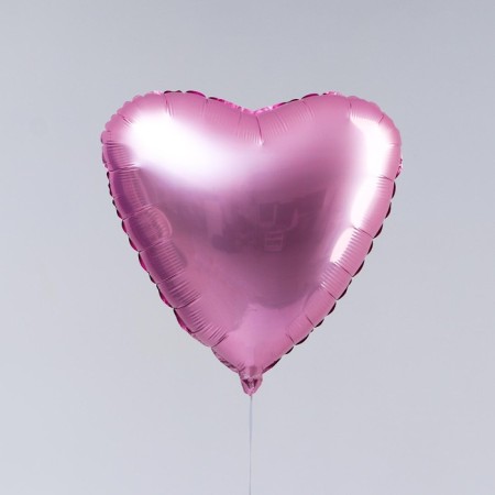 Foil ball 19 ", heart, mystic Flamingo-1