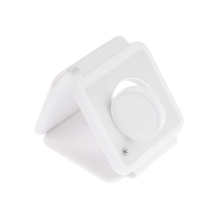 Wireless charging 3 in 1 h39, 15 W, backlight, support magsafe, folding, glass, white-3