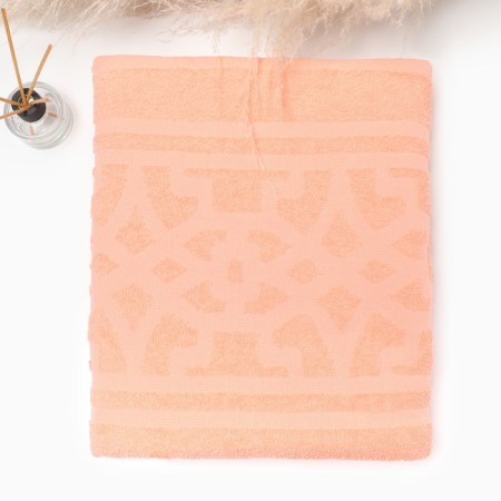 Tensor of Arabic pattern, 100x180cm, peach, 300g/m, cotton-1