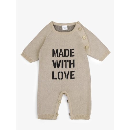 Knitted Knitted Children's Pure Love Made, height 86 cm, beige color-6
