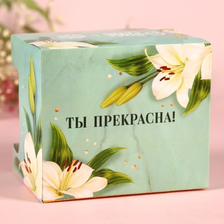 The set “Blave from love. March 8 ", black tea with forest berries 50 g, mug-5