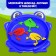 Board game "Funny Frogs", 1-3 player, 3+