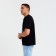 Men's T-shirt Minaku "Ocean" Color Black, Rr. 50