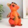 Figure "Dragon" 18x10x10 cm, orange