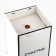 Carriage for flowers with liner for fixation, "Happiness", white, 35 x 20 x 20 cm
