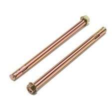 Anchor bolt of scrap, with a nut, galvanized, 12x200 mm, 40 pcs