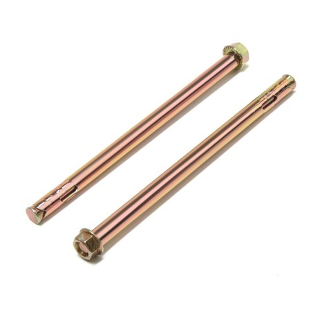 Anchor bolt of scrap, with a nut, galvanized, 12x200 mm, 40 pcs