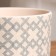 Flower Cross Pot White Boulers No. 2, 1.6 L, D - 15 cm