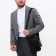 Male bag, black color