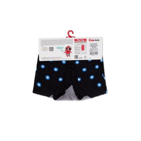 Pantyhose children's cotton CONTE KIDS TIP-Top, height 62-74 cm, black color-4