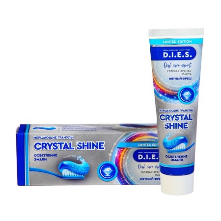 Toothpaste D.I.E.S. Crystal Shine "Mint Fresh", 75 ml