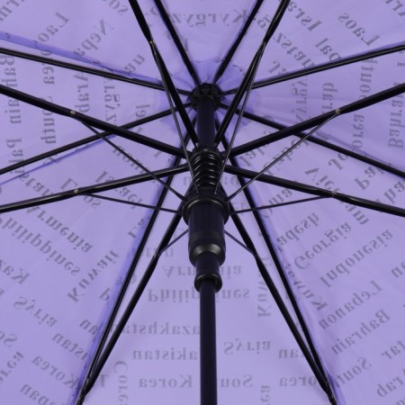 Umbrella - a semi -automatic “country” cane, 8 knitting needles, r = 46 cm, color mix-6