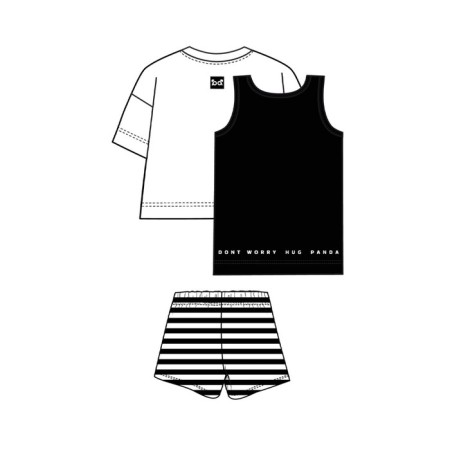 Комплект для девочки PlayToday: майка, шорты, футболка, рост 146 см-5