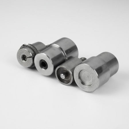 Press nozzle for installing alpha buttons d = 12 mm No. 633-1