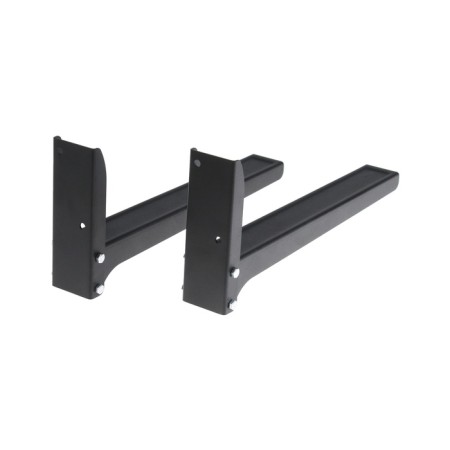 SL-01 bracket, for a microwave, fixed, up to 40 kg, 313 mm, metallic, black-1