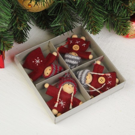 Toy-suspension set 4 pcs. "Burnts" 2.5 × 13 × 13 cm-2