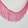 Decorative braid "Furrm", 10 cm, 5 ± 0.5 m, raspberry color