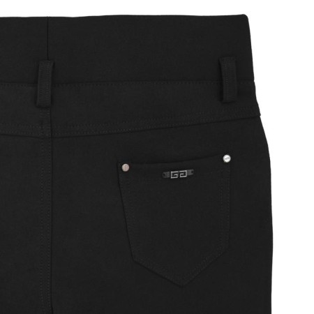 Pants for girls, height 176 cm, black color-3
