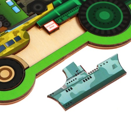 Puzzle "Military Transport"-4