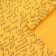 Paper Packaging Ecolux fastened "letter", yellow/black, 0.7 x 5 m
