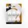 Self -adhesive hooks Joy Home, white plastic, 6 pcs