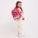 Baby backpack on lightning, pink color
