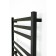 Electric towel Grois Bruno, 500x600 mm, 6 crossbars, lower, black