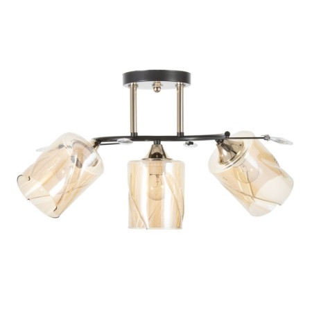 Bruni chandelier 3he27 40w Black 50x23x27cm Bayerlux-3