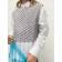 Knitted children's vests Amarobaby Mesh, height 128 cm, color gray color