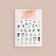 Super Lady nail stickers, multi -colored