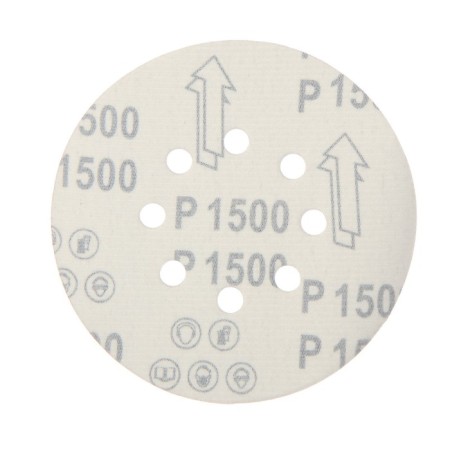 Circle of abrasive grinding under the "Velcro" tundra, perforated, 150 mm, p1500, 5 pcs.-5