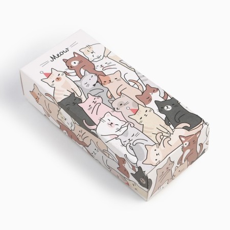 Набор женских носков KAFTAN "Meow“ 5 пар, р. 36-39 (23-25 см)-5