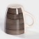 Mug ceramic share "sea world", 360 ml, brown color